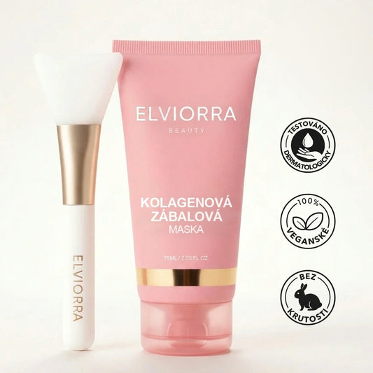 Elviorra – Kolagenová zábalová maska se štětečkem