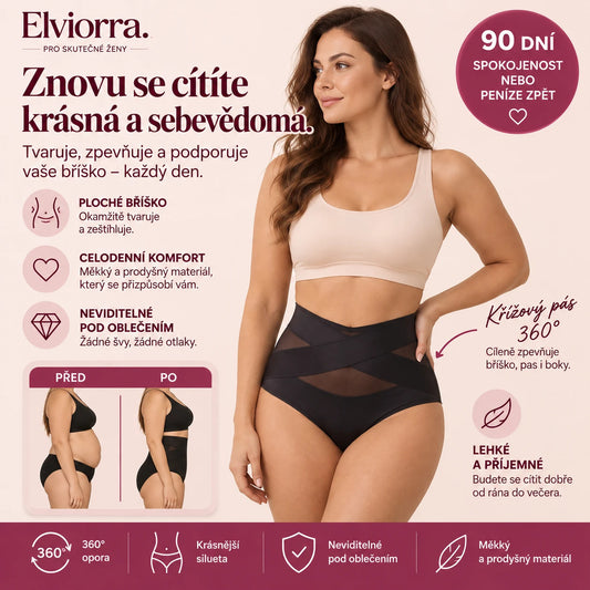 Elviorra Sculpt – stahovací kalhotky, 90 dní spokojenost nebo peníze zpět