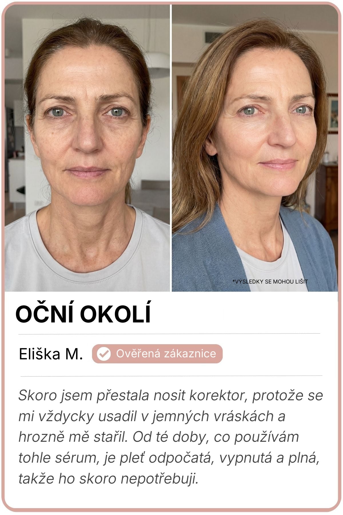Proměna zákaznice – před a po