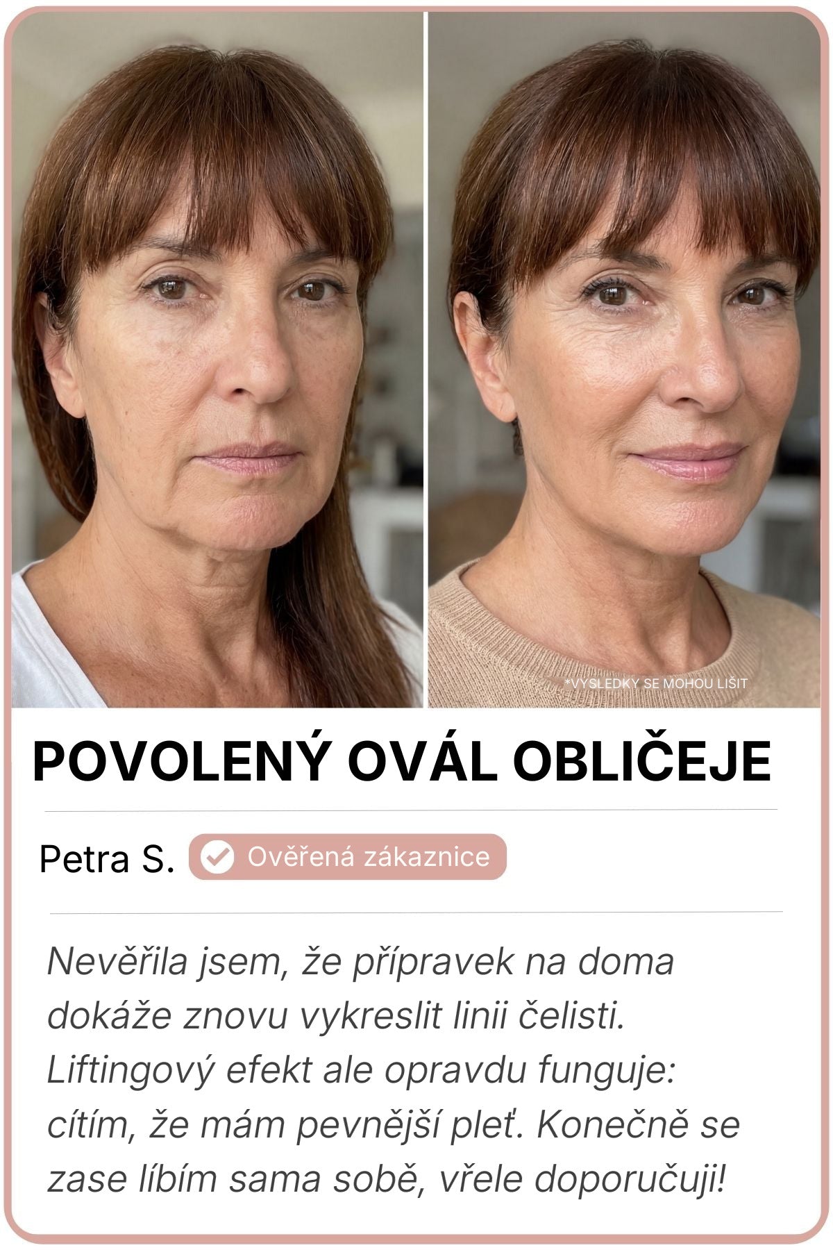 Proměna zákaznice – před a po