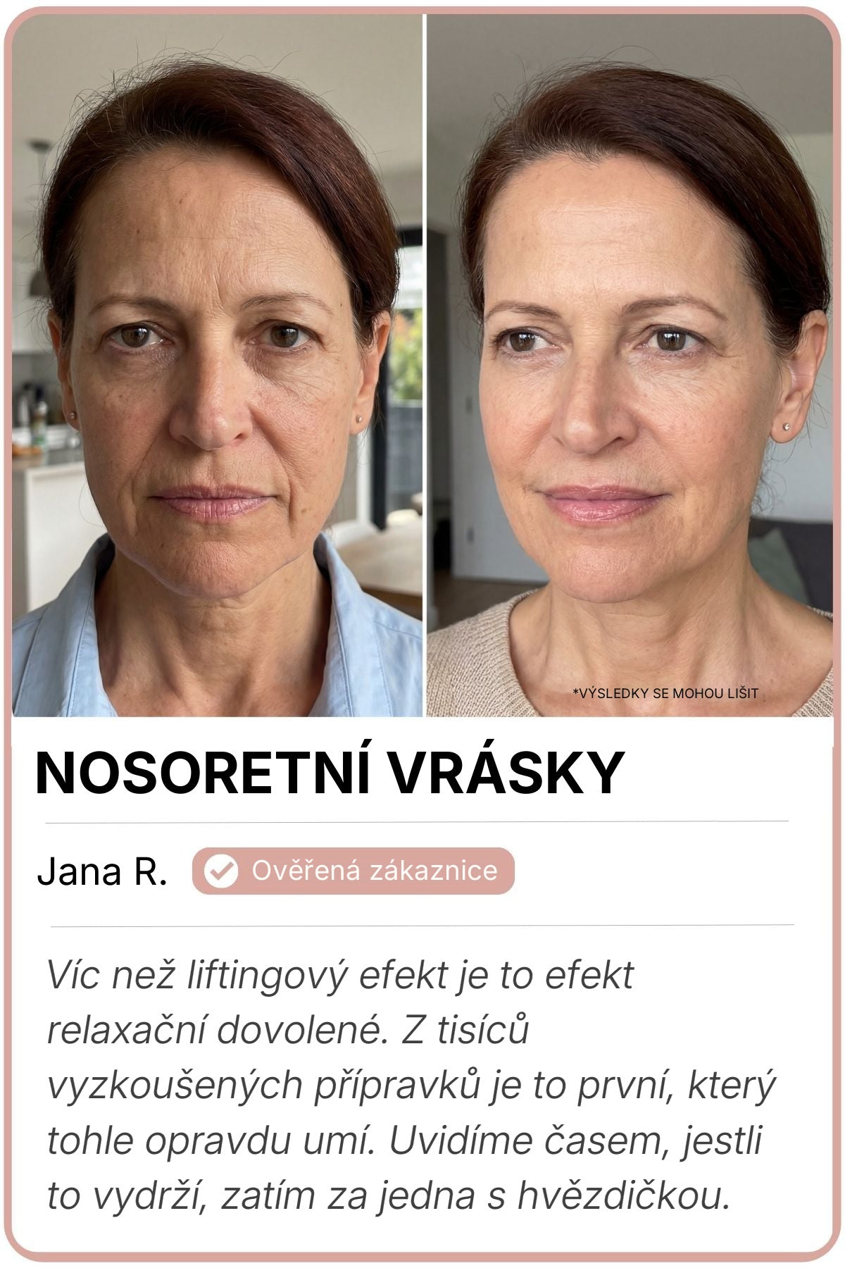 Proměna zákaznice – před a po