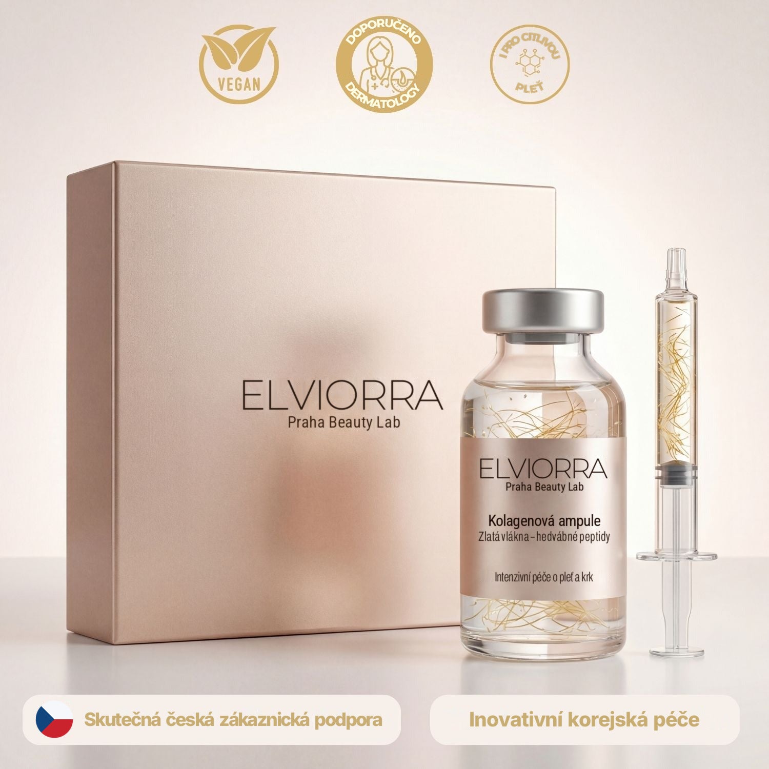 Elviorra – Korejské sérum s liftingovým efektem od první aplikace